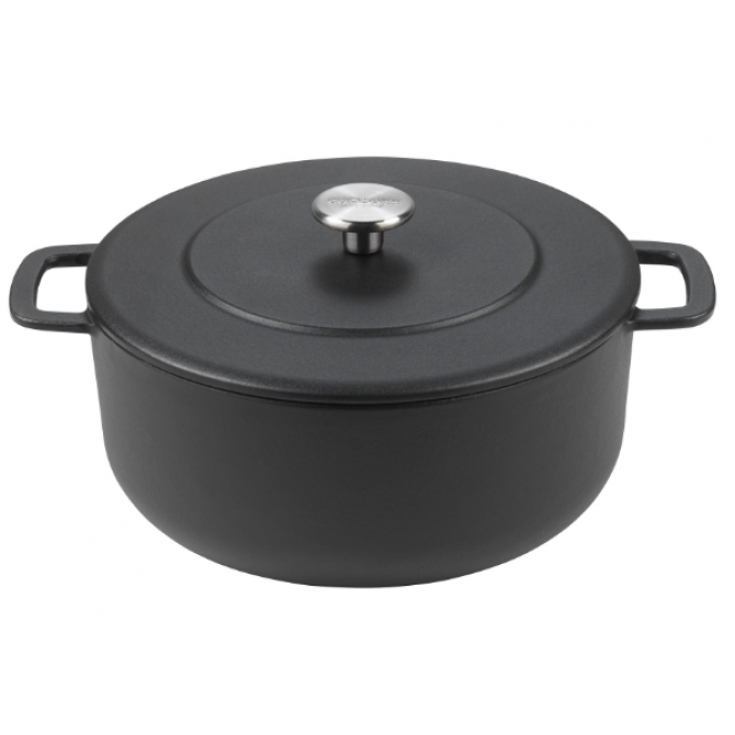 COMBEKK Dutch Oven Sous-Chef pārstrādāta čuguna katls, 28 cm, emaljēts