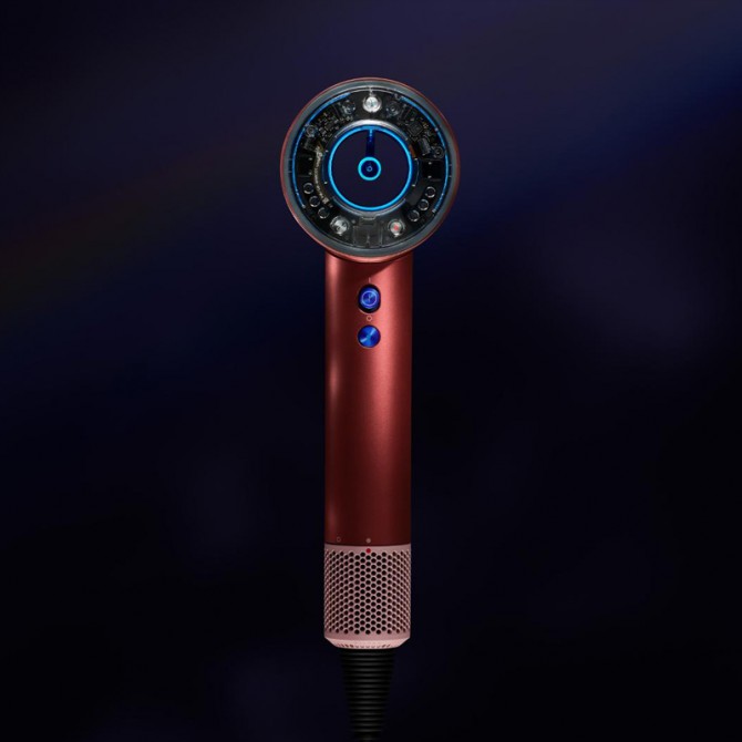 DYSON SUPERSONIC NURAL fēns, zemeņu bronza/rozā