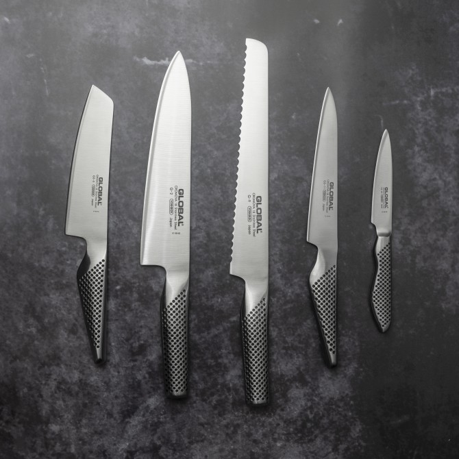 GLOBAL Knife Set 5-pcs G-2, 9, GS-5, 11, 38